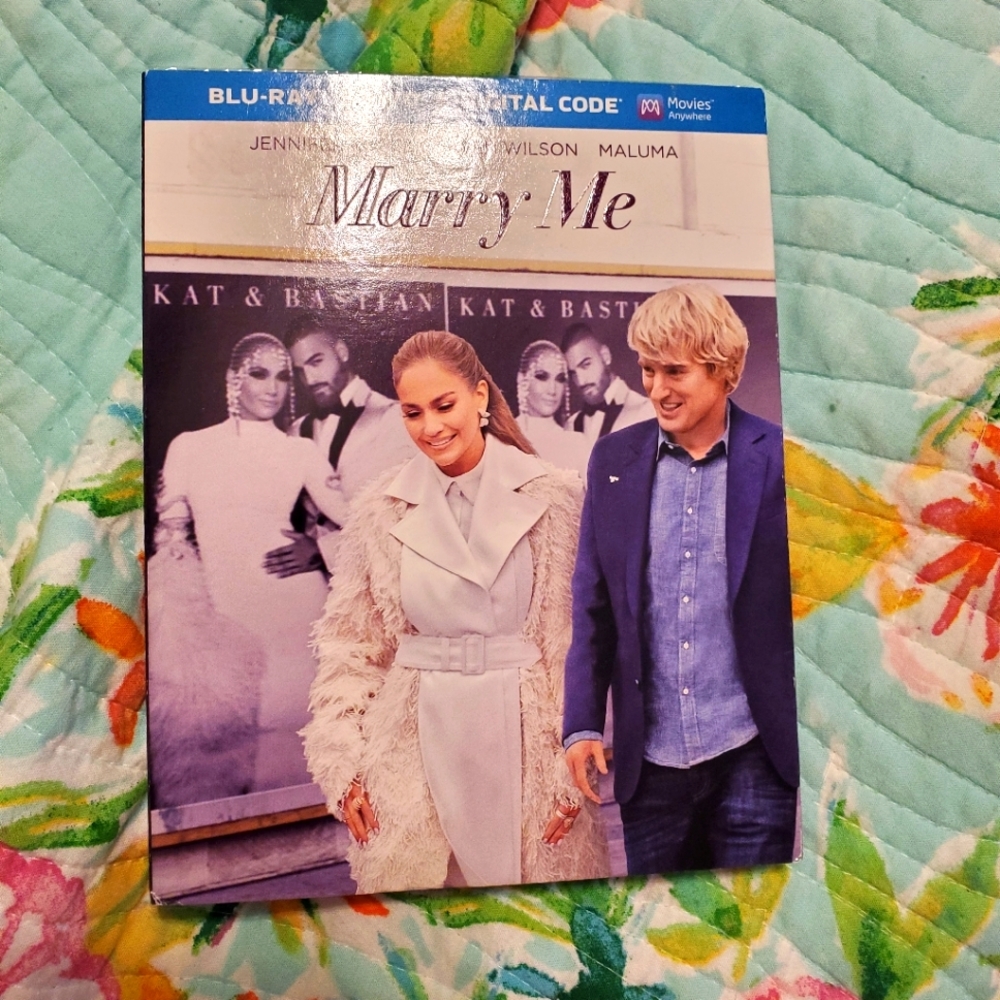 Marry Me Movie Blu-ray Sealed